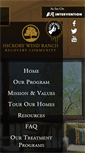 Mobile Screenshot of hickorywindranch.com